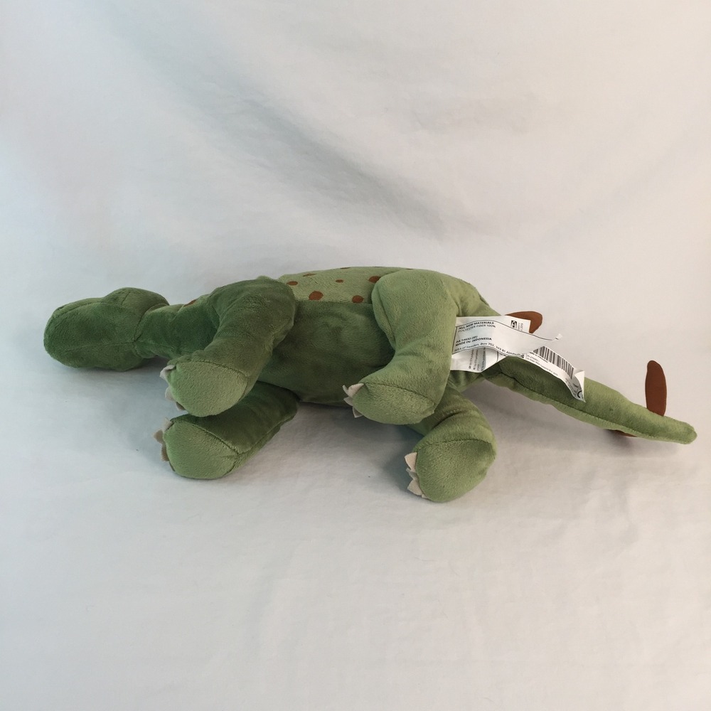 IKEA JATTELIK Dinosaur Plush Set 18" Green Stegosaurus 22" Brown Brontosaurus - Picture 4 of 13